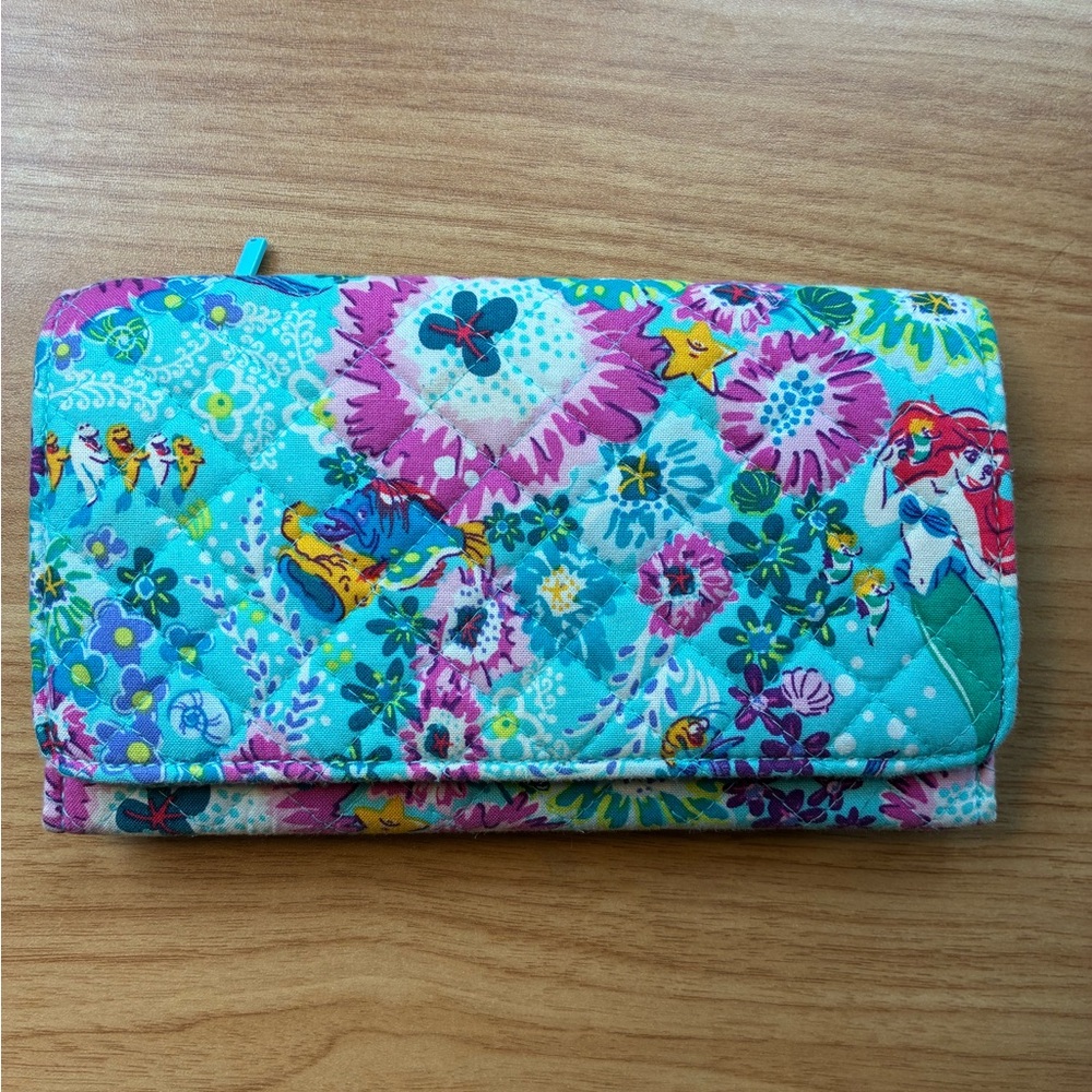 Vera Bradley Disney Princess Little Mermaid Wallet